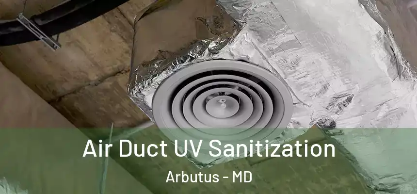  Air Duct UV Sanitization Arbutus - MD