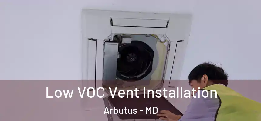  Low VOC Vent Installation Arbutus - MD