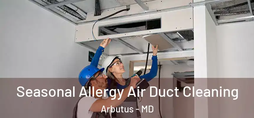  Seasonal Allergy Air Duct Cleaning Arbutus - MD